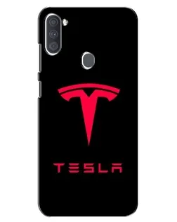Чехол для Samsung Galaxy A11 (A115) с картинкой «Tesla Red Logo» Чехол для Samsung Galaxy A11 (A115) с картинкой «Tesla Red Logo»
