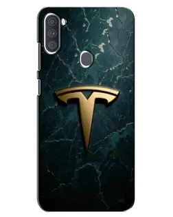 Чехол для Samsung Galaxy A11 (A115) с картинкой «Мраморная Tesla Gold» Чехол для Samsung Galaxy A11 (A115) с картинкой «Мраморная Tesla Gold»