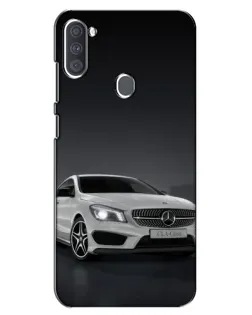 Чехол для Samsung Galaxy A11 (A115) с картинкой «Mercedes AMG GT Silver»