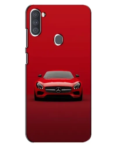 Чехол для Samsung Galaxy A11 (A115) с картинкой «Красный Mercedes AMG»