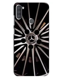Чехол для Samsung Galaxy A11 (A115) с картинкой «Диск Mercedes»