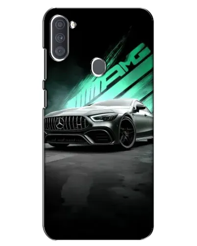 Чехол для Samsung Galaxy A11 (A115) с картинкой «Темный Mercedes AMG»