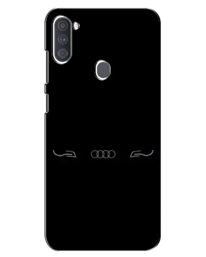 Чехол для Samsung Galaxy A11 (A115) с картинкой «Audi — световой подпись»