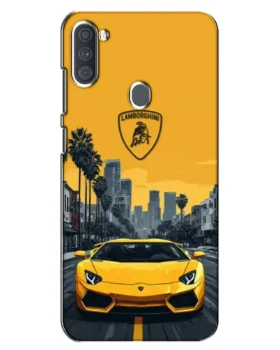 Чехол для Samsung Galaxy A11 (A115) с картинкой «Желтый Lamborghini город» Чехол для Samsung Galaxy A11 (A115) с картинкой «Желтый Lamborghini город»