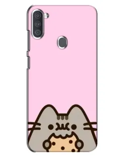 Чехол для Samsung Galaxy A11 (A115) с картинкой «Pusheen и печенье» Чехол для Samsung Galaxy A11 (A115) с картинкой «Pusheen и печенье»