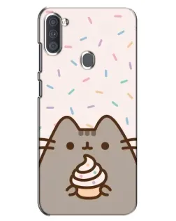 Чехол для Samsung Galaxy A11 (A115) с картинкой «Пушин с кексом» Чехол для Samsung Galaxy A11 (A115) с картинкой «Пушин с кексом»
