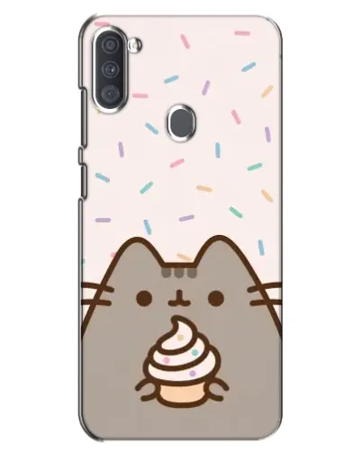 Чехол для Samsung Galaxy A11 (A115) с картинкой «Пушин с кексом» Чехол для Samsung Galaxy A11 (A115) с картинкой «Пушин с кексом»