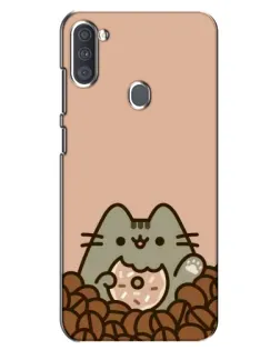 Чехол для Samsung Galaxy A11 (A115) с картинкой «Кофейный Пушин» Чехол для Samsung Galaxy A11 (A115) с картинкой «Кофейный Пушин»