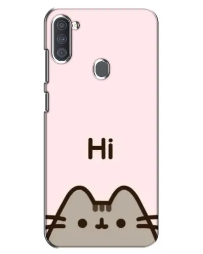 Чехол для Samsung Galaxy A11 (A115) с картинкой «Пушин говорит Hi» Чехол для Samsung Galaxy A11 (A115) с картинкой «Пушин говорит Hi»