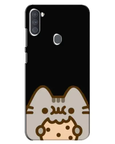 Чехол для Samsung Galaxy A11 (A115) с картинкой «Пушин на черном» Чехол для Samsung Galaxy A11 (A115) с картинкой «Пушин на черном»