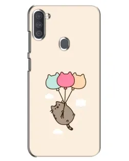 Чехол для Samsung Galaxy A11 (A115) с картинкой «Пушин на шариках» Чехол для Samsung Galaxy A11 (A115) с картинкой «Пушин на шариках»