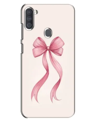 Чехол для Samsung Galaxy A11 (A115) с картинкой «Розовый бант»