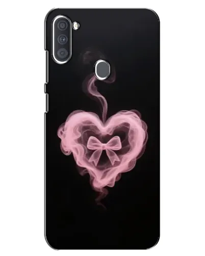 Чехол для Samsung Galaxy A11 (A115) с картинкой «Дымчатое сердце»