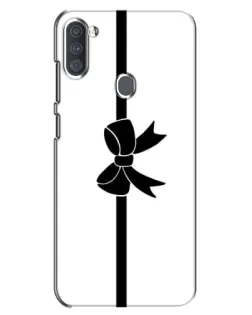 Чехол для Samsung Galaxy A11 (A115) с картинкой «Вертикальный бант»