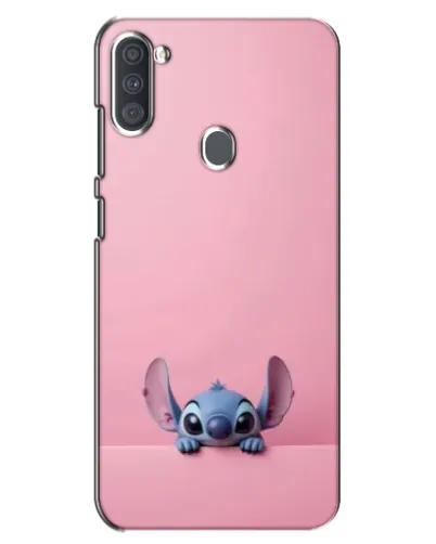 Чехол для Samsung Galaxy A11 (A115) с картинкой «Stitch выглядывает»