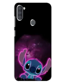 Чехол для Samsung Galaxy A11 (A115) с картинкой «Неоновый Stitch»