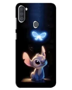Чехол для Samsung Galaxy A11 (A115) с картинкой «Сияющий Стич»