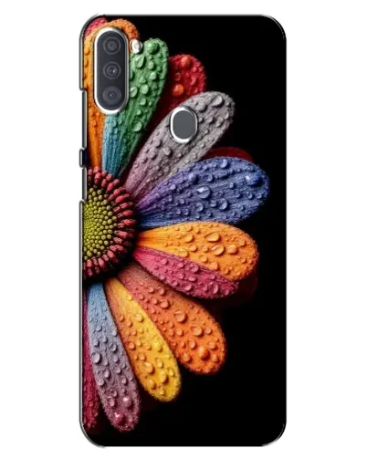 Чехол для Samsung Galaxy A11 (A115) с картинкой «Радужный цветок»