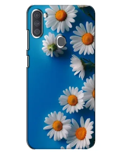 Чехол для Samsung Galaxy A11 (A115) с картинкой «Белоснежные маргаритки»