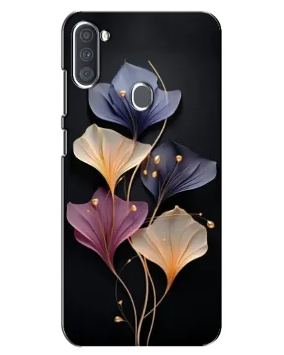 Чехол для Samsung Galaxy A11 (A115) с картинкой «Лиловые цветы грации»