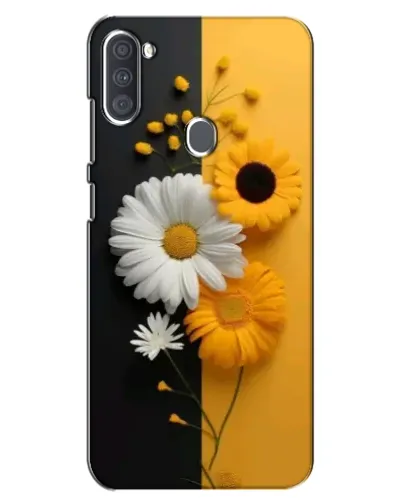 Чехол для Samsung Galaxy A11 (A115) с картинкой «Подсолнух и ромашка»