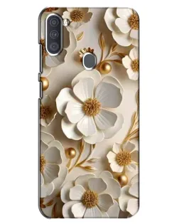 Чехол для Samsung Galaxy A11 (A115) с картинкой «Белие бумажние  цвети»