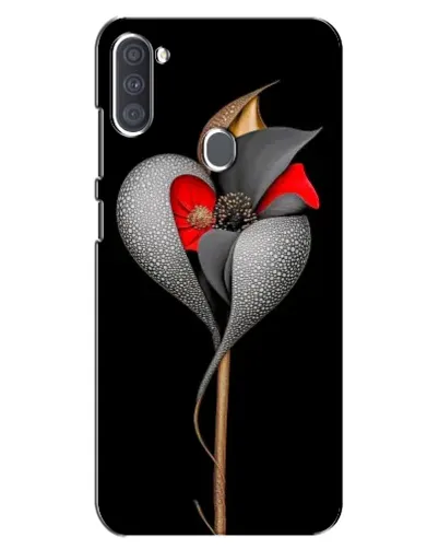Чехол для Samsung Galaxy A11 (A115) с картинкой «Серебряный фантазийный цветок» Чехол для Samsung Galaxy A11 (A115) с картинкой «Серебряный фантазийный цветок»