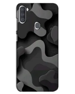 Чехол для Samsung Galaxy A11 (A115) с картинкой «Темный абстрактный камуфляж» Чехол для Samsung Galaxy A11 (A115) с картинкой «Темный абстрактный камуфляж»