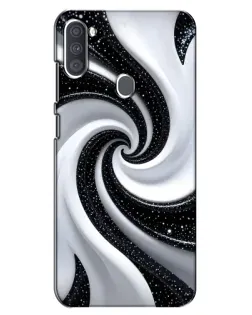 Чехол для Samsung Galaxy A11 (A115) с картинкой «Черно-белая спираль» Чехол для Samsung Galaxy A11 (A115) с картинкой «Черно-белая спираль»