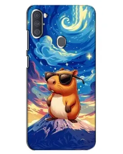 Чехол для Samsung Galaxy A11 (A115) с картинкой «Капибара Ван Гога»