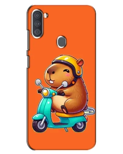 Чехол для Samsung Galaxy A11 (A115) с картинкой «Капибара на скутере» Чехол для Samsung Galaxy A11 (A115) с картинкой «Капибара на скутере»