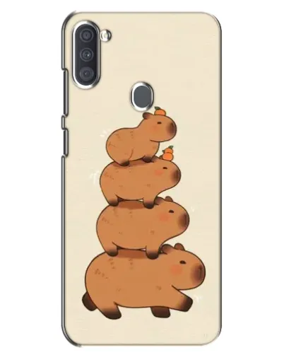 Чехол для Samsung Galaxy A11 (A115) с картинкой «Башня из капибар» Чехол для Samsung Galaxy A11 (A115) с картинкой «Башня из капибар»