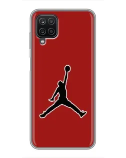 Чехол для Samsung Galaxy A12 с картинкой «Jordan Red Back» Чехол для Samsung Galaxy A12 с картинкой «Jordan Red Back»
