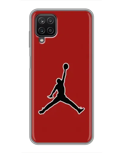Чехол для Samsung Galaxy A12 с картинкой «Jordan Red Back» Чехол для Samsung Galaxy A12 с картинкой «Jordan Red Back»
