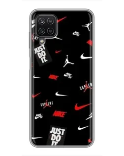 Чехол для Samsung Galaxy A12 с картинкой «Nike Mix Pattern» Чехол для Samsung Galaxy A12 с картинкой «Nike Mix Pattern»