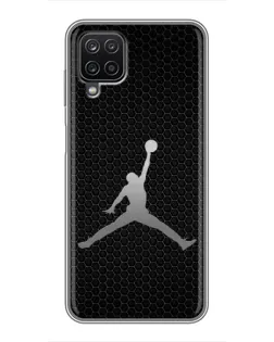 Чехол для Samsung Galaxy A12 с картинкой «Jordan Dark Carbon» Чехол для Samsung Galaxy A12 с картинкой «Jordan Dark Carbon»