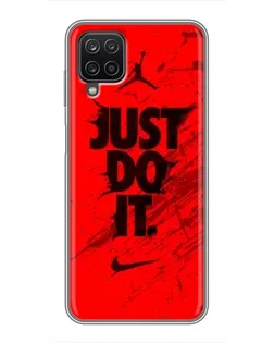 Чехол для Samsung Galaxy A12 с картинкой «Nike Just Do It» Чехол для Samsung Galaxy A12 с картинкой «Nike Just Do It»