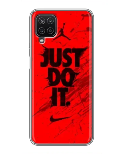 Чехол для Samsung Galaxy A12 с картинкой «Nike Just Do It» Чехол для Samsung Galaxy A12 с картинкой «Nike Just Do It»