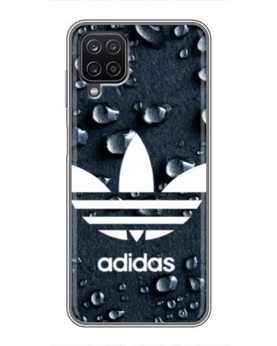 Чехол для Samsung Galaxy A12 с картинкой «Adidas Trefoil Blue» Чехол для Samsung Galaxy A12 с картинкой «Adidas Trefoil Blue»