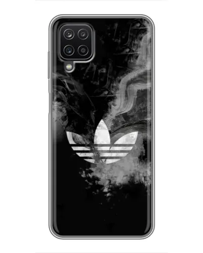 Чехол для Samsung Galaxy A12 с картинкой «Абстрактный дым Adidas» Чехол для Samsung Galaxy A12 с картинкой «Абстрактный дым Adidas»