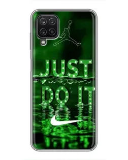 Чехол для Samsung Galaxy A12 с картинкой «Зеленый неоновый Nike» Чехол для Samsung Galaxy A12 с картинкой «Зеленый неоновый Nike»