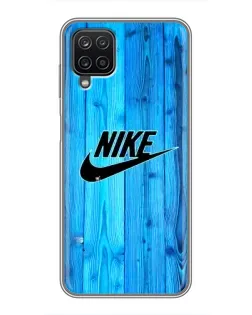 Чехол для Samsung Galaxy A12 с картинкой «Голубое дерево Nike» Чехол для Samsung Galaxy A12 с картинкой «Голубое дерево Nike»