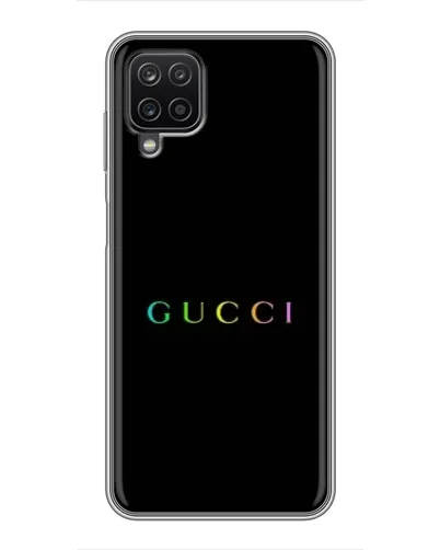 Чехол для Samsung Galaxy A12 с картинкой «Gucci — неоновый минимализм» Чехол для Samsung Galaxy A12 с картинкой «Gucci — неоновый минимализм»