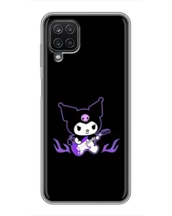 Чехол для Samsung Galaxy A12 с картинкой «Электрическая Kuromi»
