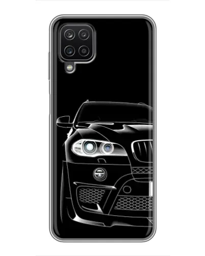 Чехол для Samsung Galaxy A12 с картинкой «Темный силуэт BMW» Чехол для Samsung Galaxy A12 с картинкой «Темный силуэт BMW»