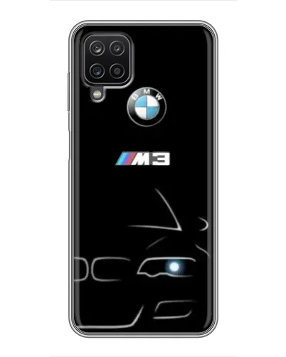 Чехол для Samsung Galaxy A12 с картинкой «Минималистичный принт BMW M3» Чехол для Samsung Galaxy A12 с картинкой «Минималистичный принт BMW M3»