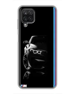 Чехол для Samsung Galaxy A12 с картинкой «Силуэт BMW в темноте» Чехол для Samsung Galaxy A12 с картинкой «Силуэт BMW в темноте»