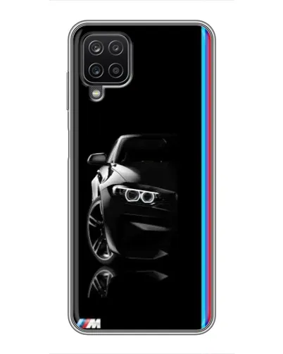 Чехол для Samsung Galaxy A12 с картинкой «Силуэт BMW в темноте» Чехол для Samsung Galaxy A12 с картинкой «Силуэт BMW в темноте»