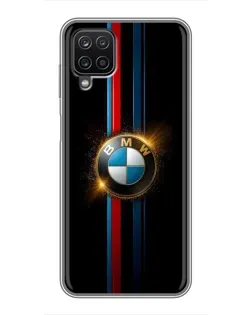 Чехол для Samsung Galaxy A12 с картинкой «BMW M-Power неон» Чехол для Samsung Galaxy A12 с картинкой «BMW M-Power неон»