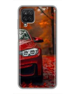 Чехол для Samsung Galaxy A12 с картинкой «Осенняя BMW M4» Чехол для Samsung Galaxy A12 с картинкой «Осенняя BMW M4»
